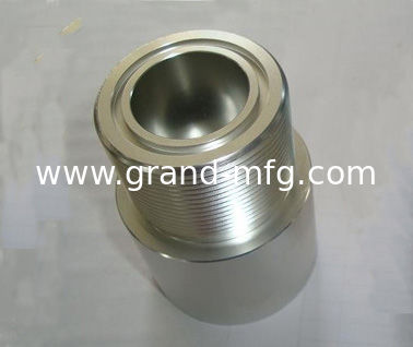 Qualität  Male BSP thread custom CNC Machined Aluminum Parts,OEM and ODM service Fabrik