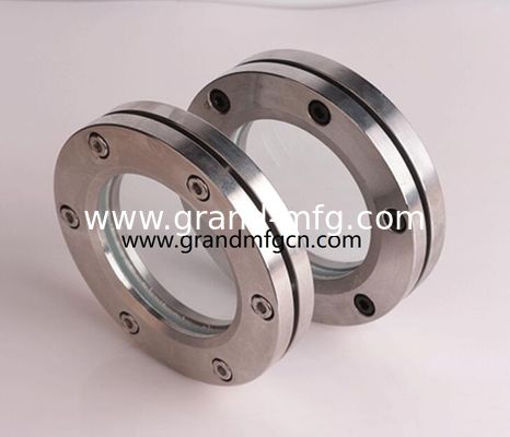 Qualität  Stainless steel 304 flange visual sight glass windows for reactor mixer equipments Fabrik
