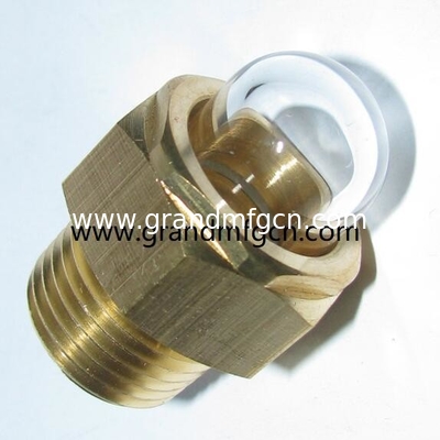 G1/2 Zoll GM-HDG12 BSP-Faden Schwerlastwagen Kühlradiator Flüssigkeitsstand Sichtglas Stiere Augen Sichtbrille Grand-mfg