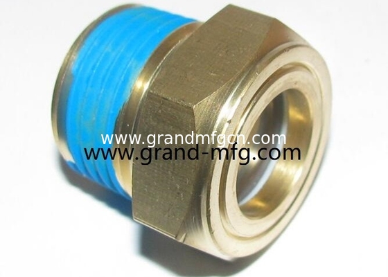 G1/2&quot; G3/4&quot; G1&quot; GM-HDG10 BSP THREAD Pump Oil Sight Glass Bubble Sight Glasmessgerät mit klarem Glas Kühlmittel