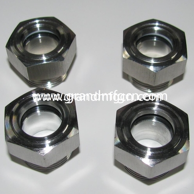 NPT 1-1/2 INCH SS304 Flüssigkeitsspiegelglas mit großem Blickfenster Ölpumpe Blickglas Ölmessgerät NPT 1-1/4&quot; 2&quot; 3&quot; 4&quot;