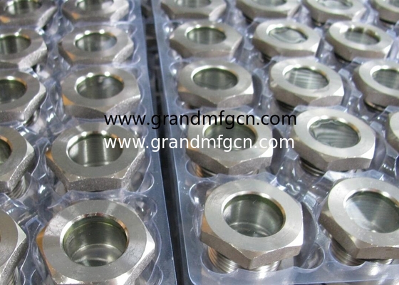 NPT 1 1/4 &quot;BITZER Kühlschmelzglas aus Stahl mit Reflektor Schmelzglas