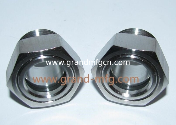 G1/2&quot; G3/4&quot; Kühlkompressor Drehzahlreduktoren Sichtglas Blasenkuppel Öl Sichtglasmessvorrichtung Stecker bsp Gewinde