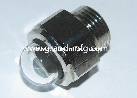 G1/2&quot; G3/4&quot; Kühlkompressor Drehzahlreduktoren Sichtglas Blasenkuppel Öl Sichtglasmessvorrichtung Stecker bsp Gewinde