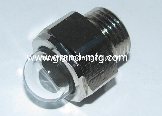 NPT1/2 KÖLLENDER SIGHT GLACE Schwerlastschutzbehälter SIGHT GLACE INDUSTRIALE MASCHINERIE Kühler Flüssiger Messing SIGHT-Plugs