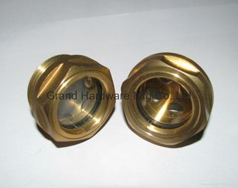 männliches BSP G-Glas 1/2&quot;,3/4&quot;,1&quot; Messing Ölsichtglas ((BSP &amp; Metric Thread) mit Naturglas