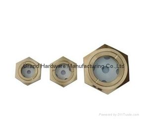 BSP-Garn 3/4&quot; Ölsichtmessgerät mit Pyrex-Glas für Industriezwecke