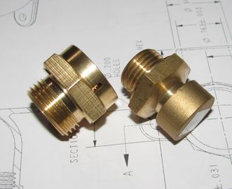 Metrische Schleife M16*1,5 Sandstrahlen Atemöffnungen, männliche Schleife
