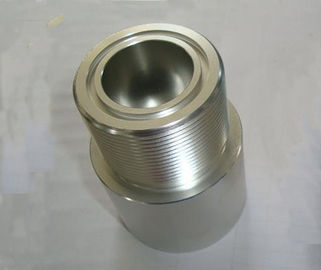 Männliches BSP-Gewinde CNC-bearbeitete Aluminiumteile, OEM- und ODM-Service