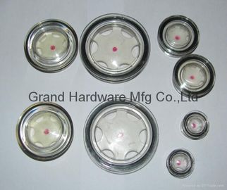 BSP-Dreh G3/4&quot; Pressfit Kunststoffkreislauf Öl Sichtglas für Hydraulikbehälter