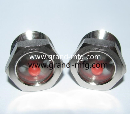 NPT1 1/4&quot; Kühlgeräte aus geschmolzenem Stahlglas geschmolzenes Fensterglas Ölglas Hersteller China