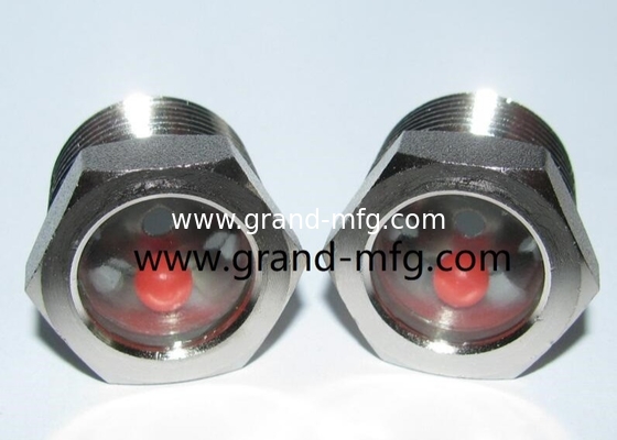 NPT 1 1/4 &quot;BITZER Kühlschmelzglas aus Stahl mit Reflektor Schmelzglas