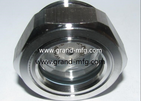 NPT3/4 Inch 1/2 Inch 1 Inch Edelstahl 304 Ölsicht Glasfenster mit Reflektor SS304 Ölstandssicht Port Ölstandsmessgerät GM-SSG10 GM-SSN34 GM-SSN10 GM-SSN20