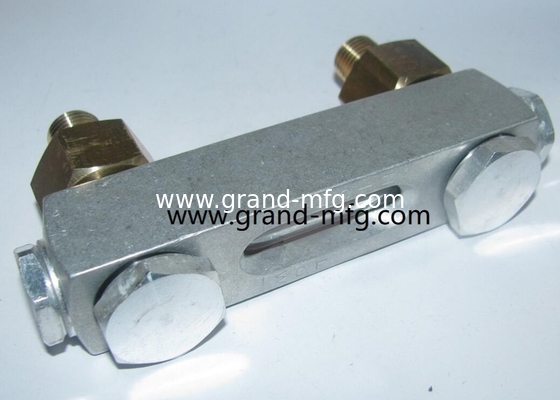MNPT 1/4 INCH männliches Gewinde Aluminiumölpegelindikator mit Höhenzeichen für Behälter