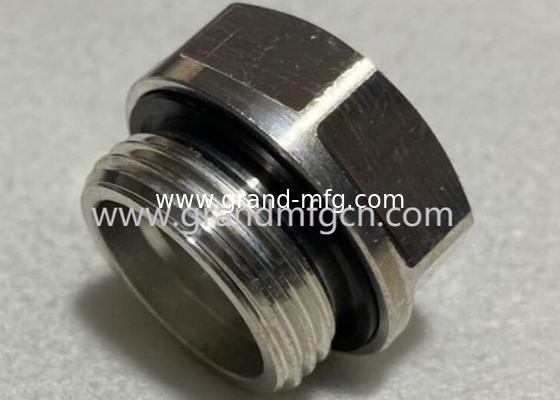 Hochdruck-G1 1/4 INCH 6061 Aluminium-Reduktor Ölsicht Glas Ölstandsindikator FlüssigkeitsstandsmessgerätOEM und ODM-Service