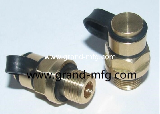 Hexagon Messing Vent Stecker Männliches BSP-Gitter 1/4&quot; 1/2&quot; 3/4&quot; 1&quot; kundenspezifische Gewinde Getriebe Luftventilationsventilator Kappe Stecker OEM