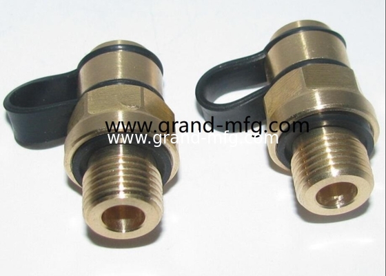 Hexagon Messing Vent Stecker Männliches BSP-Gitter 1/4&quot; 1/2&quot; 3/4&quot; 1&quot; kundenspezifische Gewinde Getriebe Luftventilationsventilator Kappe Stecker OEM