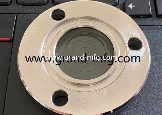 NPT 3/8&quot; BITZER Kühlschmelzglas aus Stahl mit rotem Kugelschmelzglas