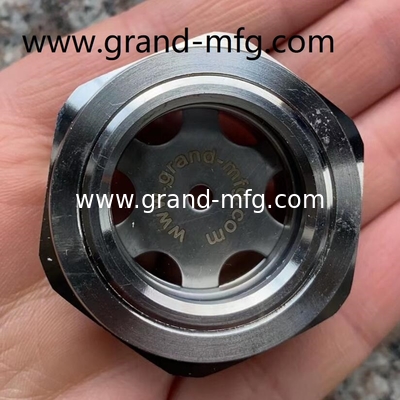 1&quot; männliches NPT-Glas Ölstandssichtglas für Getriebe Öl-Extraktor W/Lösungsmitteltank SS304 1500PSI OEM- und ODM-Service