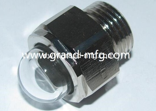 NPT3/4 Inch 1/2 Inch 1 Inch Edelstahl 304 Ölsicht Glasfenster mit Reflektor SS304 Ölstandssicht Port Ölstandsmessgerät GM-SSG10 GM-SSN34 GM-SSN10 GM-SSN20