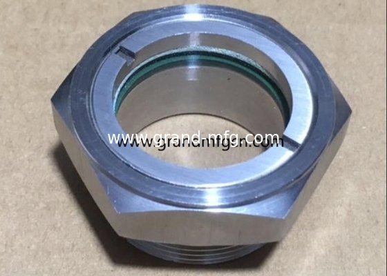 NPT-Faden 1 1/4 Zoll Lebensmittelqualität SS316 Flüssigkeitsspiegelglas mit großem Sichtfenster SUS304 Sichtglas Ölmessgerät GM-SSN20 GM-SSN10 GM-SSN34 GM-SSN12 GM-SSG10 GM-SSG38