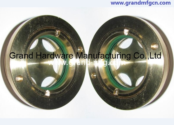 Luftkompressor Sichtflussindikator Brennstoffölübertragungssysteme Kuppel Öl Sichtglas M20X1.5 BRASS OIL SIGHT GLASS