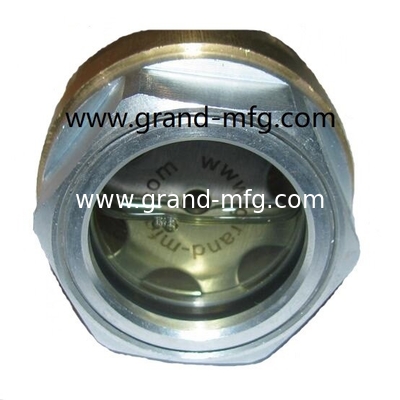 G3/8 Zoll G1/4 Zoll G1/2 Zoll G1 Zoll Öl Gas Brennstoff Tank Standort Stecker Männliches Gewinde Öl Ebenen Aluminium Öl Sichtglas auf Lager GM-AG12 GM-AG34 GM-AG10 GM-BG34 GM-BG12