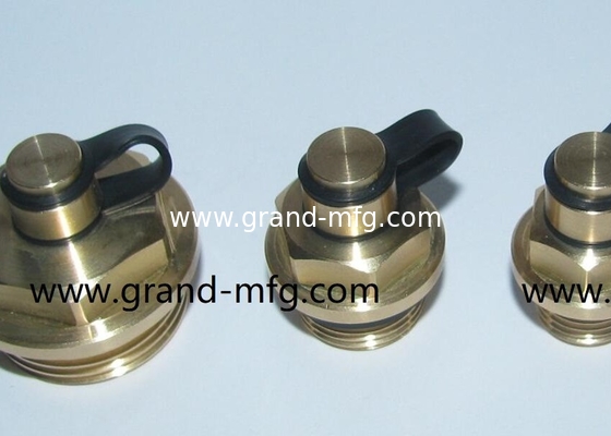 NPT-Faden 1/2&quot; 1 1/2&quot; 1 1/4&quot; natürliche Messing Atemventilationsstecker, Luft freigesetzt Stecker, professioneller Hersteller in China