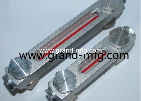 BSP-Faden G1/4 G1/2 INCH Messöl-Level-Indikatoren mit Level-Markierungen für Behälter Getriebe Rohr-Level-Messgerät GM-BG12 GM-BN14 GM-BN12