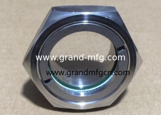 hochdruck M33 M42X1.5 M60X2 Edelstahl 304 Reaktormischgeräte Sichtglas OEM und ODM Service
