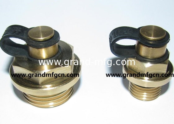 NPT 1/2 &quot;Brass Breather Lüftungsstecker mit Messing Füllstoff Luft freigesetzt Ventilstecker professioneller Hersteller in China
