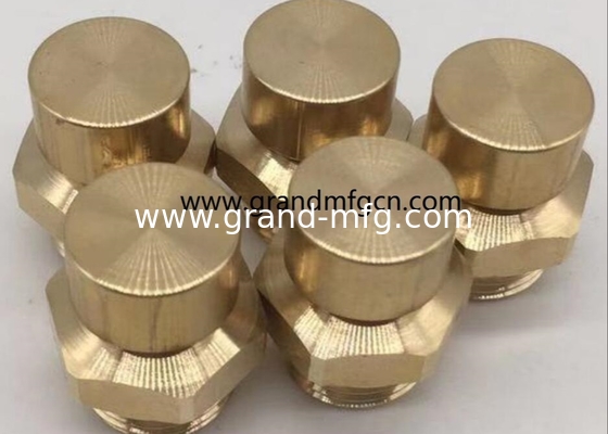 NPT 1/2 &quot;Brass Breather Lüftungsstecker mit Messing Füllstoff Luft freigesetzt Ventilstecker professioneller Hersteller in China