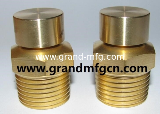 NPT 1/2 &quot;Brass Breather Lüftungsstecker mit Messing Füllstoff Luft freigesetzt Ventilstecker professioneller Hersteller in China
