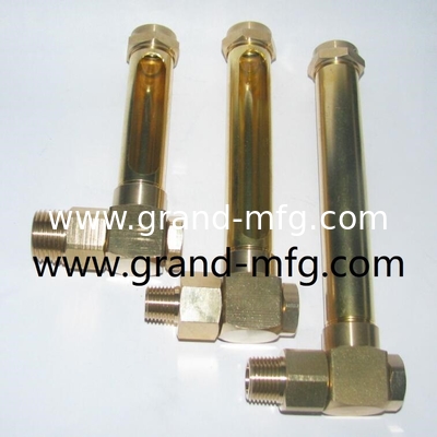 NPT 1/2 INCH Messölstandsanzeiger mit Niveaumerkern für dünnwandige Behälter Ölstandsanzeiger Ansicht von Hafenanzeigern Hydraulische Ölstandsanzeige mit Aluminiumlegierungshäusung
