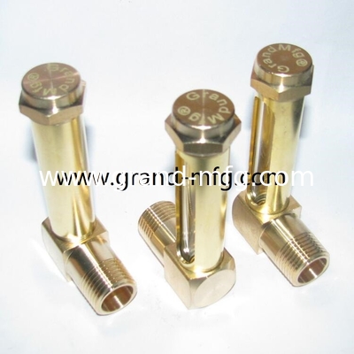 NPT 1/2 INCH Sraight Messölpegelindikator mit Höhenmarkierungen für Dünnwandbehälter Ölpegelindikator