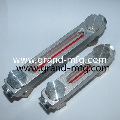 M10X1 M10X1.5 Männliche Schleife Hydraulischer Ölstandsindikator mit Niveauszeichen kundenspezifisch verfügbar Metrischer Ölstandsmessgerät