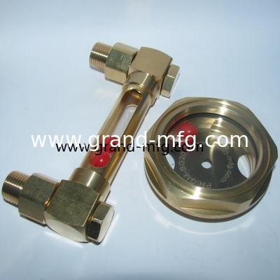 BSP-Faden G1/4 G1/2 INCH Messöl-Level-Indikatoren mit Level-Markierungen für Behälter Getriebe Rohr-Level-Messgerät GM-BG12 GM-BN14 GM-BN12