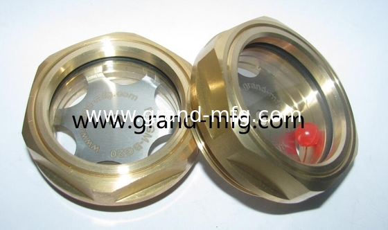 UNF1-3/4 Ölstandsanzeiger mit Sechseckennuss zur Kontrolle des Ölstands im Tank Ölstandsanzeiger aus Glas Ölstandsanzeiger GM-BN12 GM-BG12 GM-BN34 GM-BN10 GM-BN20 GM-BM20