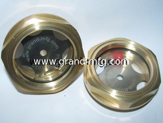 Metrisches Garn M18x1.5 M22x1.5 M26x1.5 M27X1.5 M33X2 M60X2 Kreisflächenglas