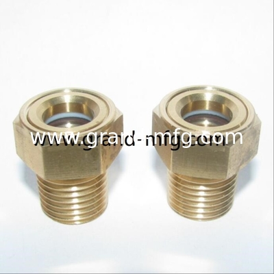 Metrisches Gewinde M22X1.5 M27X1.5 M30X1.5 M36X1.5 Ölsicht Glasniveaumonitor Ölgas Brennstoffbehälter Plug Öldichtmessgerät