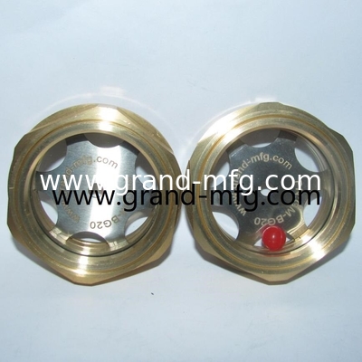 G3/8&quot; G1/2&quot; G3/4&quot; Leistungsübertragung Öl Sicht Glas Niveau Monitor Öl Gas Brennstoff Tank Standort Stecker Öl Dämpfer