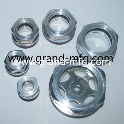8bar Druck M22x1,5 gefreiter Aluminium-Reduktionskopf Öl Sichtglas, Ölstandsindikator, Flüssigkeitsstandsmessgerät