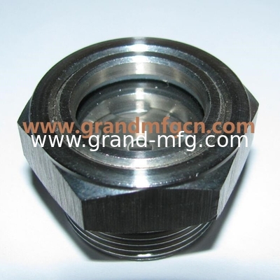NPT 1/4 INCH Lebensmittelqualität SS316 Flüssigkeitssichtglas mit großem Sichtfenster SUS304 Sichtglas Ölmessung 1&quot; 2&quot; 3&quot;