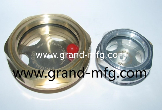 Metrisches Gewindefaden M10x1 M16x1.5 M18x1.5 M20x1.5 M22x1.5 M24x1.5 M26x1.5 M27x1.5 Aluminiumölspiegelindikatoren