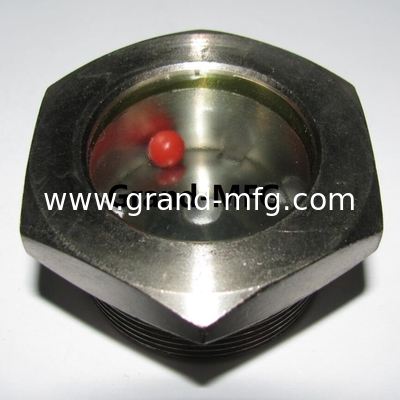 NPT 1 1/2&quot; BITZER Kühlschmelzglas aus Stahl mit Reflektor-Glas