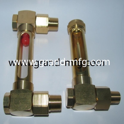 NPT 1/2 INCH Sraight Messölpegelindikator mit Höhenmarkierungen für Dünnwandbehälter Ölpegelindikator