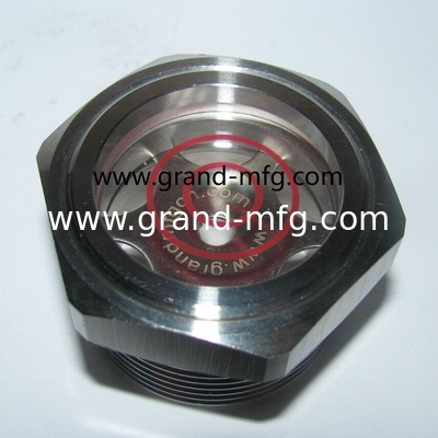 Hochdruck 1500PSI SIGHT FLOW WINDOW 1&quot;2&quot;3&quot; NPT Ölsicht Glas Flüssigkeitsflusssicht Fensterniveaumessgeräte