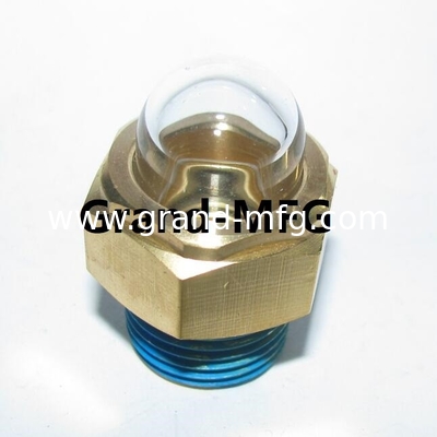 männlich NPT 1/2 INCH klares Kuppelöl Sichtglas Hex-Schraube-in Ölstandsichten Ölstandsmessindikatoren mit Gewindeverriegelung