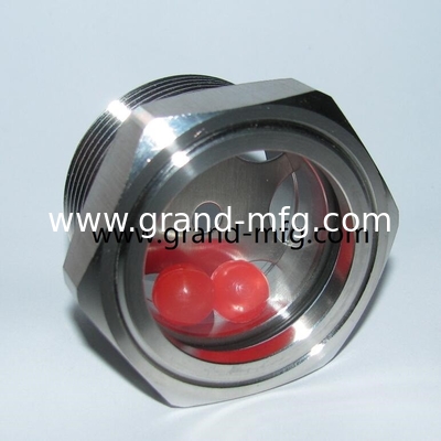 NPT 3/8 INCH Pumpen Schmiersystem Ölstand Vakuumpumpe SS304 Ölstand Sicht Glas Ölstandsmessindikatoren GM-BN38 GM-BN34 GM-BN10 GM-BG34 GM-BM60 GM-BG114