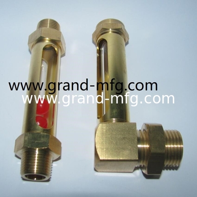 BSP-Faden 1/2&quot; 1/4&quot;3/4&quot; Beobachtung Messing Ölstandsmessgerät Sichtanzeiger Ölstandsmessgeräte für Ölbehälter